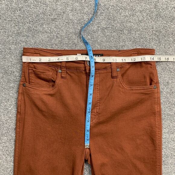 Kut From The Kloth Jeans Womens 4 Brown High Rise Mia Fab Ab Toothpick Skinny - Picture 6 of 15